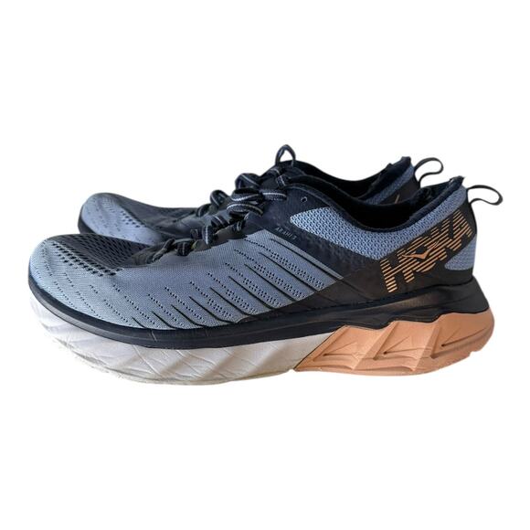 HOKA One One Arahi 3 Blue Coral Womens Size 8 D Running Sneakers - Picture 5 of 9